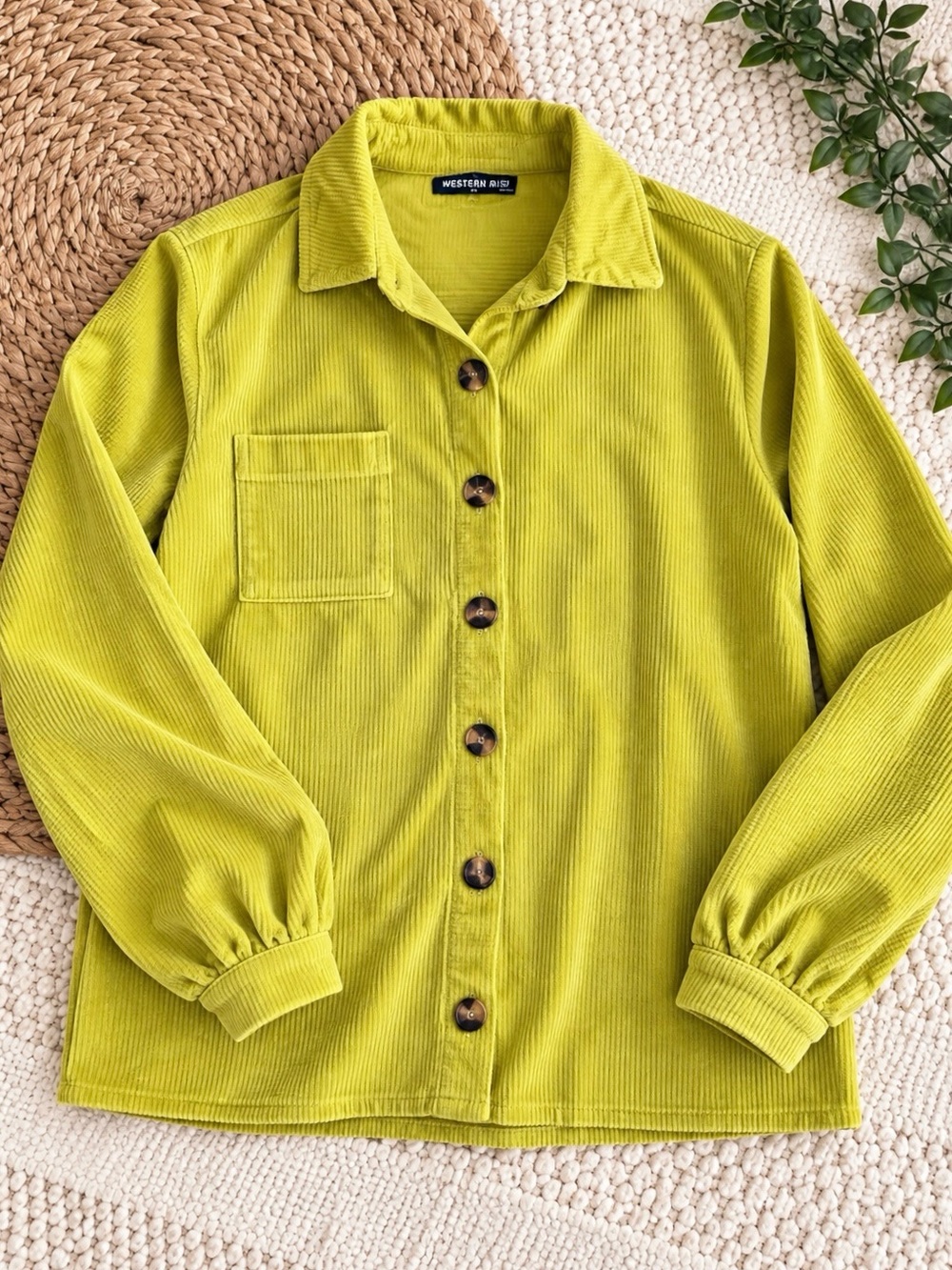 Nasty Gal Corduroy Button Down